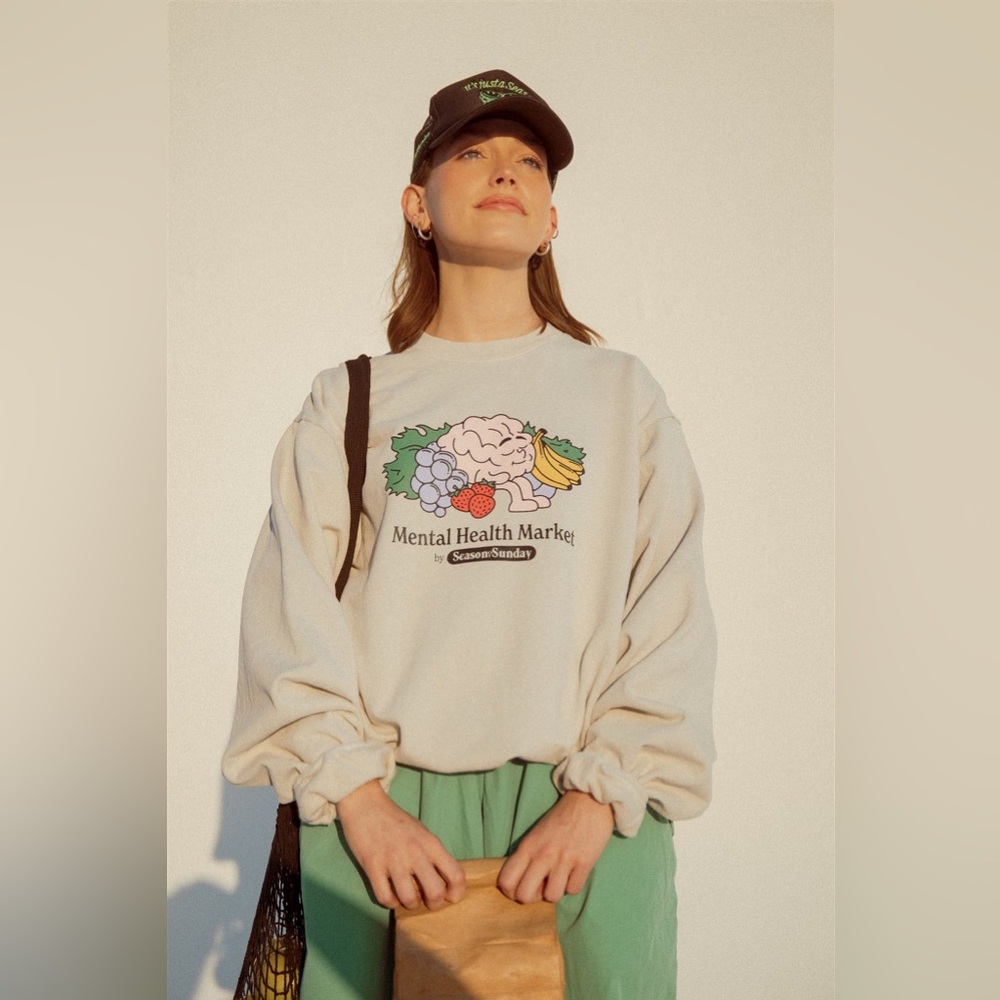 Seasons of Sunday Mental Health Market Crewneck
